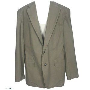 Ll Bean Kahki Blazer 